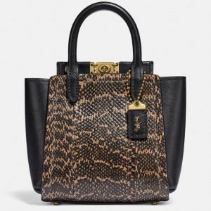 Troupe Tote 16 in Snakeskin