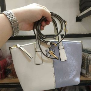 TORY BURCH : MCGRAW MINI TOP-ZIP SATCHEL