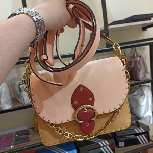 COACH BEAT SHOULDER BAG WITH RIVETS