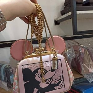 Disney X Coach Minnie Mouse Kisslock Bag